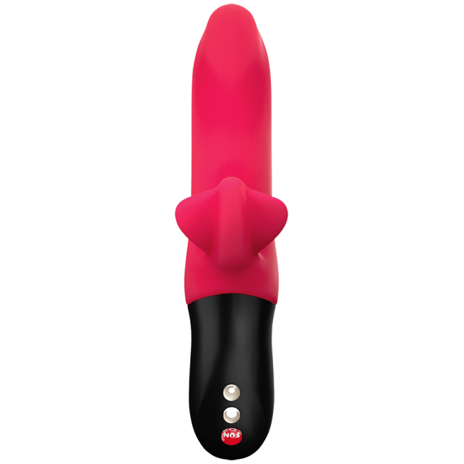 Bi Stronic Fusion - Vibromasseur Rabbit va et vient - Rouge