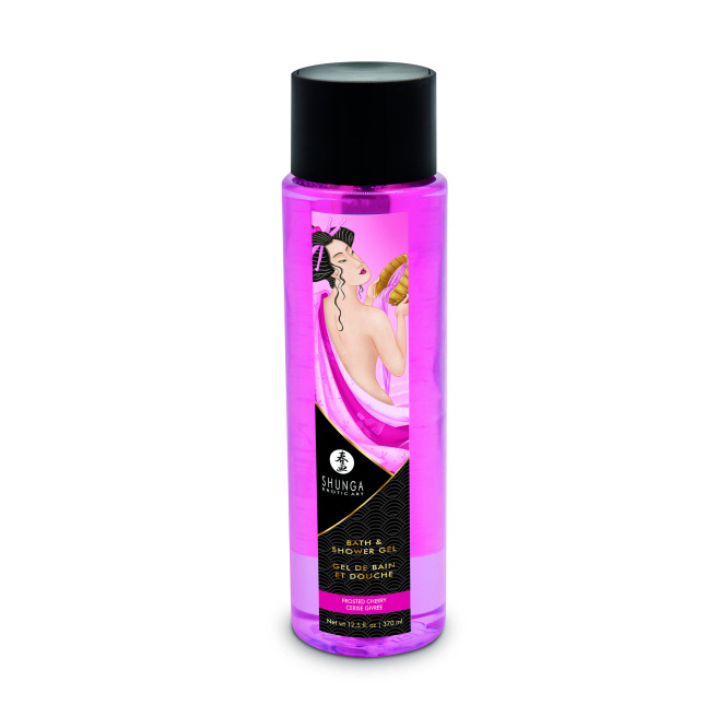 Gel de bain douche Shunga - Cerise givrée 370 ml