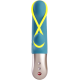 Amorino - Vibromasseur Rabbit silencieux - Pétrole et jaune fluo
