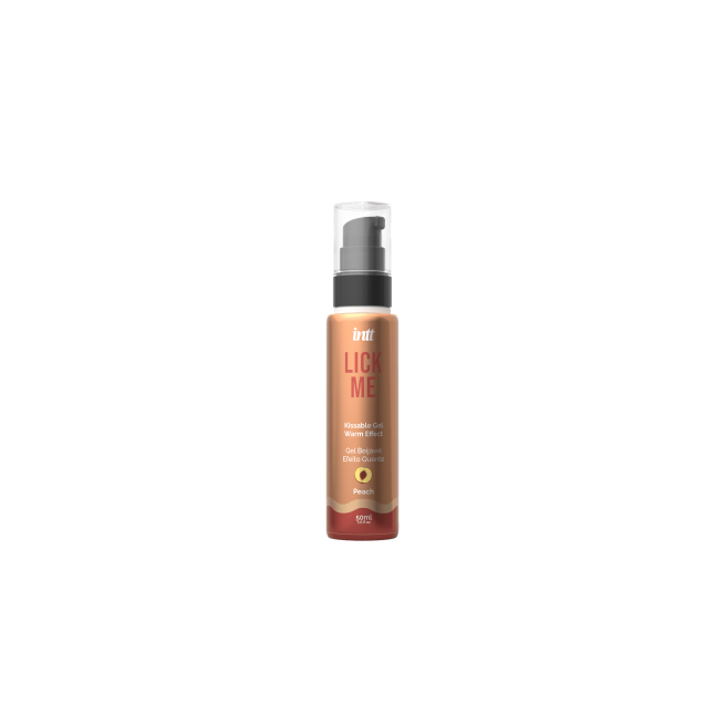 Lick me Pêche - Gel chauffant et embrassable