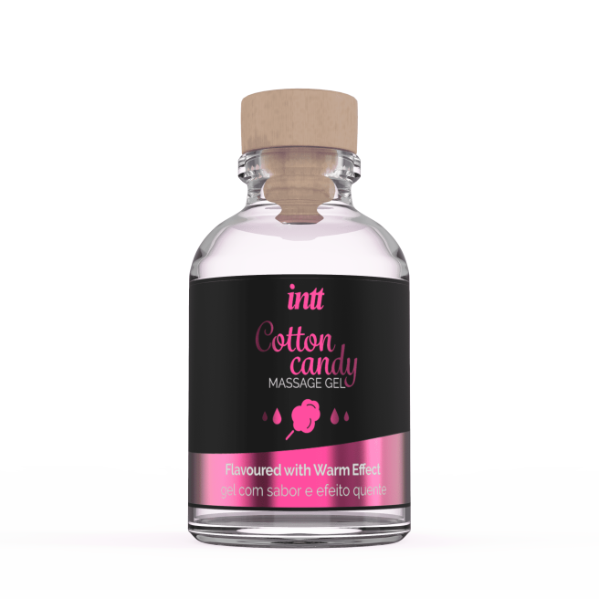 Massage gel Barbe à papa - Gel embrassable