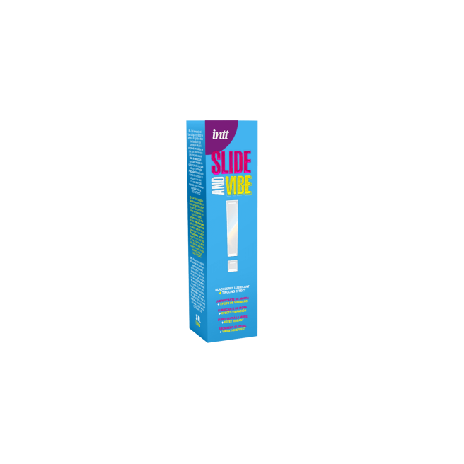 Slide and vibe ! Lubrifiant à base d'eau avec vibration