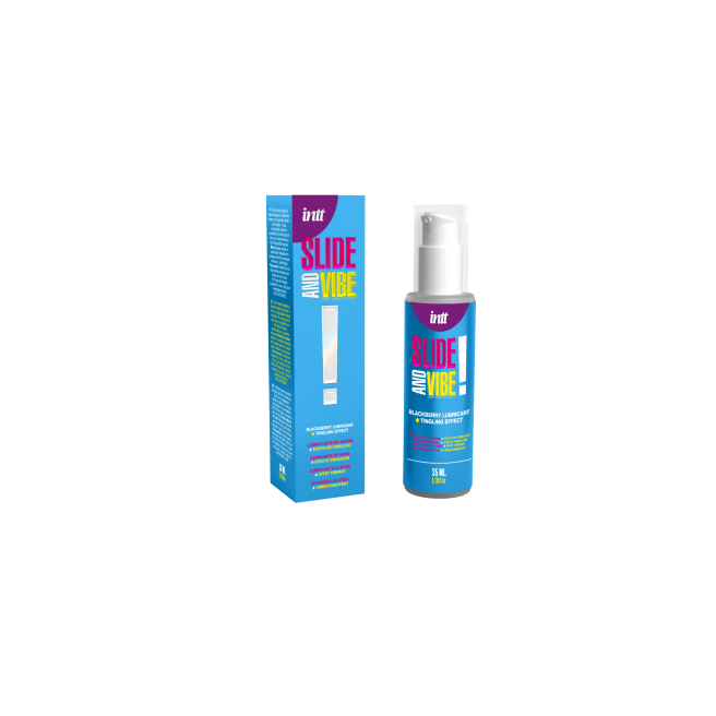 Slide and vibe ! Lubrifiant à base d'eau avec vibration