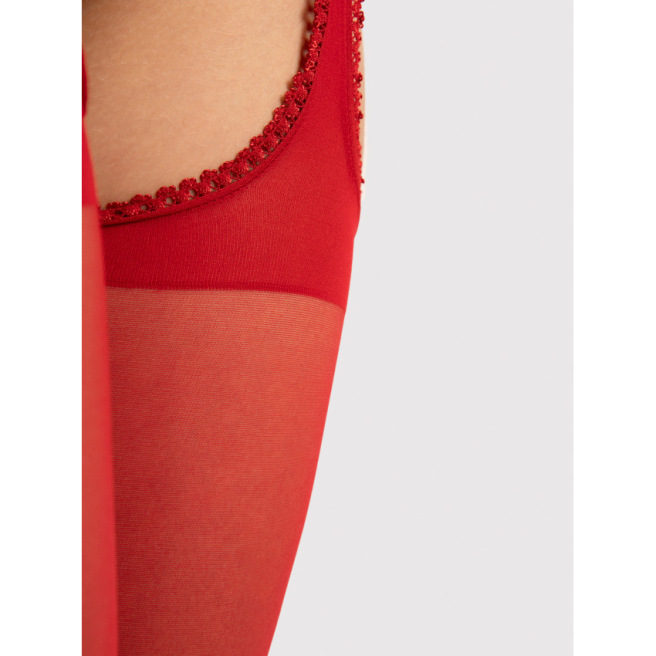 Amour Bas Jarretelles 20 DEN - Rouge