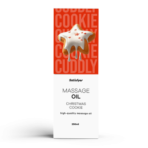 Huile de massage haute qualité - Cookie de Noël 250ml