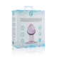 Pink Glass Buttplug