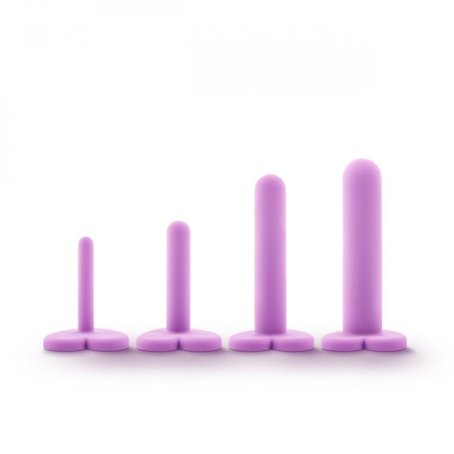 Wellness - Silicone Kit de Dilatation Vaginale - Purple