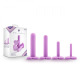 Wellness - Silicone Kit de Dilatation Vaginale - Purple