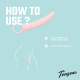 Teazers kit de dilatateur vaginale 5pces - Rose