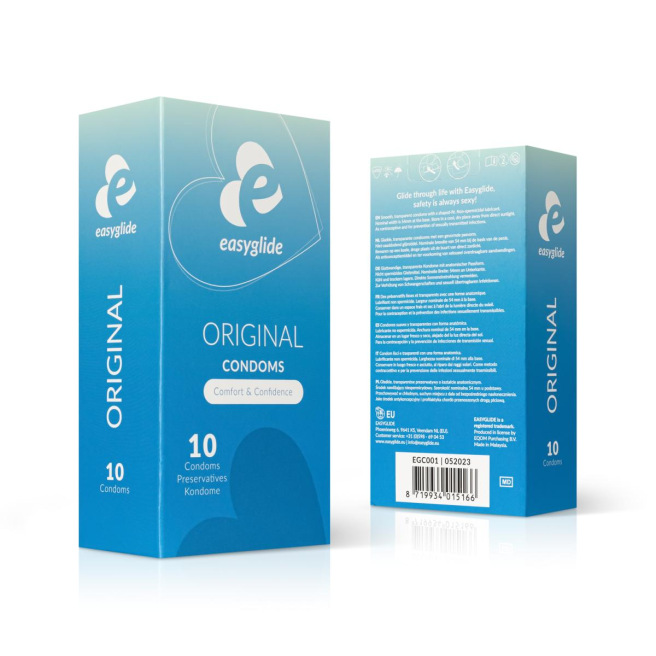 EasyGlide - Original Condoms - 10 pieces EasyGlide - Original Condoms - 10 pieces