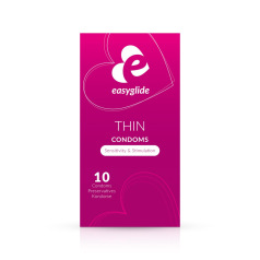 EasyGlide - Extra Thin Condoms - 10 pieces EasyGlide - Extra Thin Condoms - 10 pieces