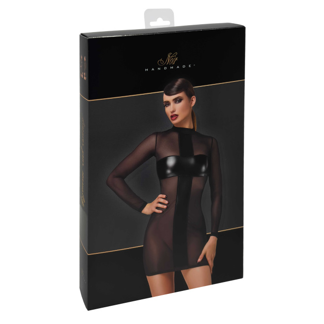 F369 Crossfire Mini Robe en maille et wetlook