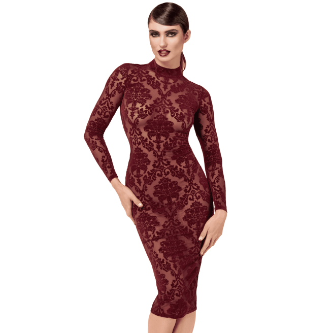 Kink Royal Robe mi-longue