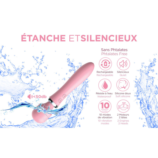 Powerful Wand - Bordeaux