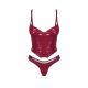 Redya Corset et string rouge