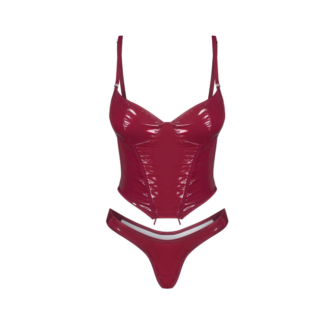 Redya Corset et string rouge