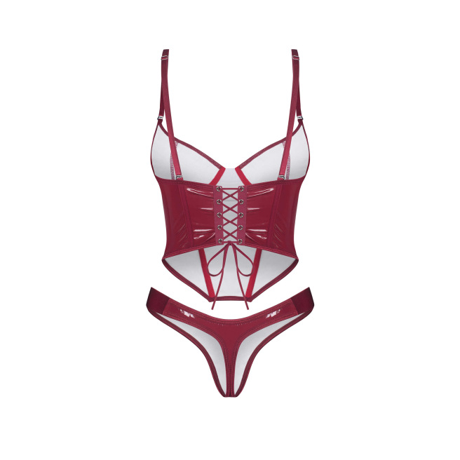 Redya Corset et string rouge