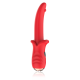 Vibromasseur Rouge Ultra-Souple KISS