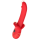 Vibromasseur Rouge Ultra-Souple KISS