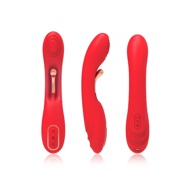 Vibromasseur TICKLE Double Stimulation USK-V30