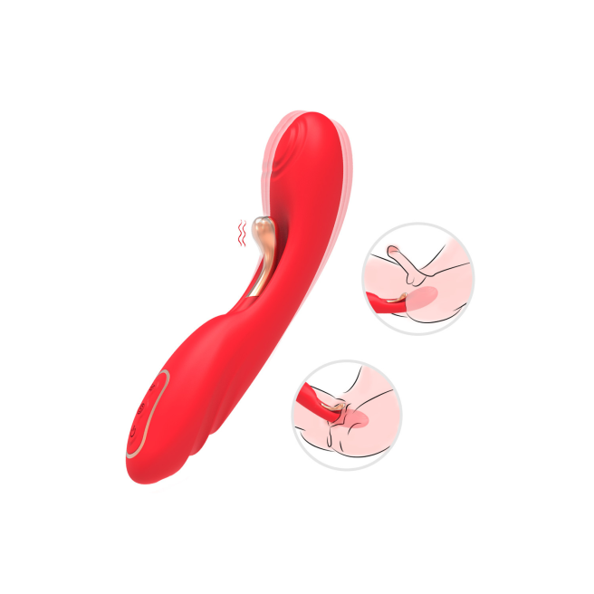 Vibromasseur TICKLE Double Stimulation USK-V30