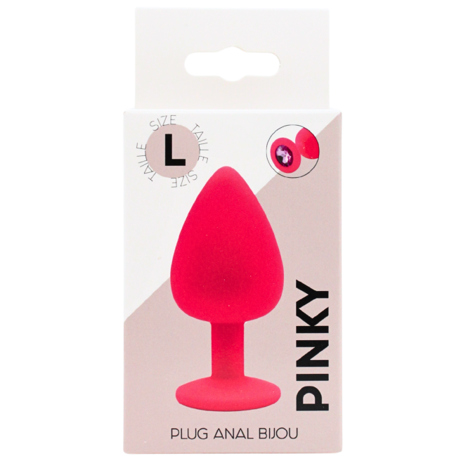 Plug bijou rose Large PINKY