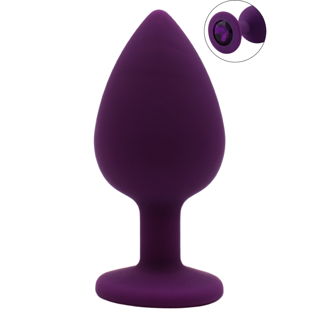 Plug bijou violet Large PURPY