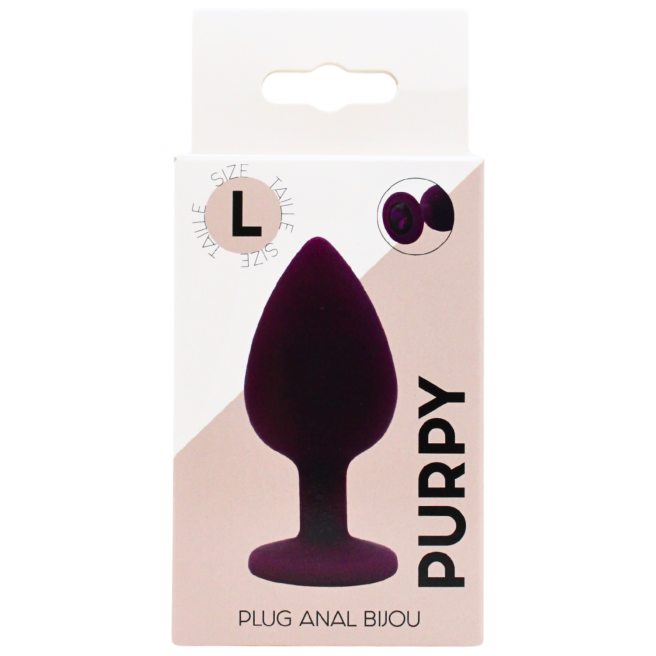 Plug bijou violet Large PURPY