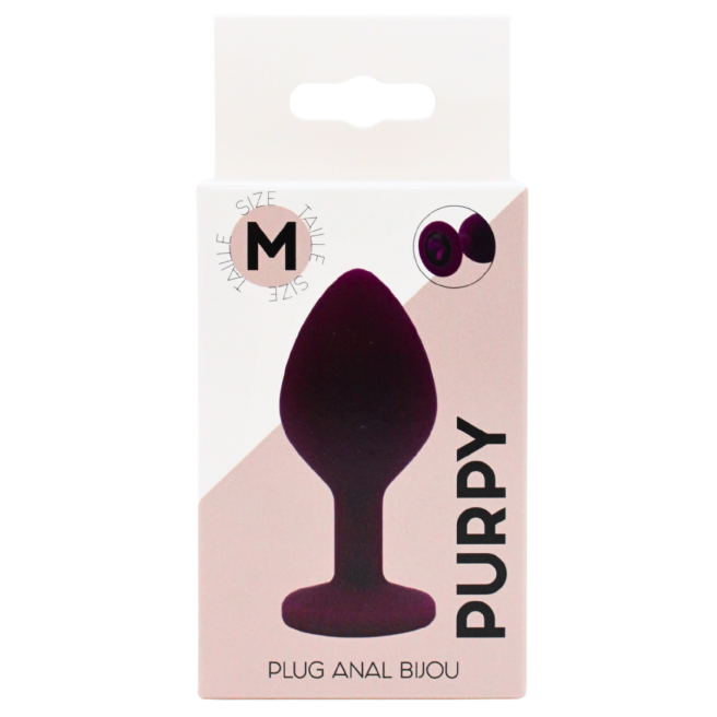 Plug bijou violet Medium PURPY