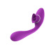 Stimulateur Clitoridien avec langue  Vibromasseur Point G 2-en-1 DISA Violet 