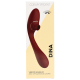 Stimulateur Clitoridien  Vibromasseur Point G 2-en-1 DINA Bordeaux