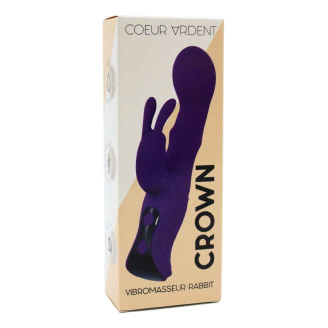 Vibromasseur Rabbit CROWN Double Action