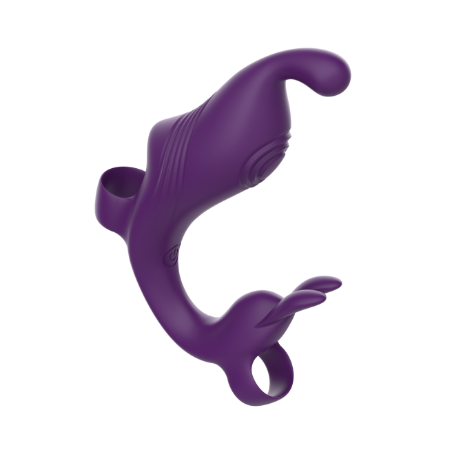 Doigt Vibrant à Double Moteur INFERNO