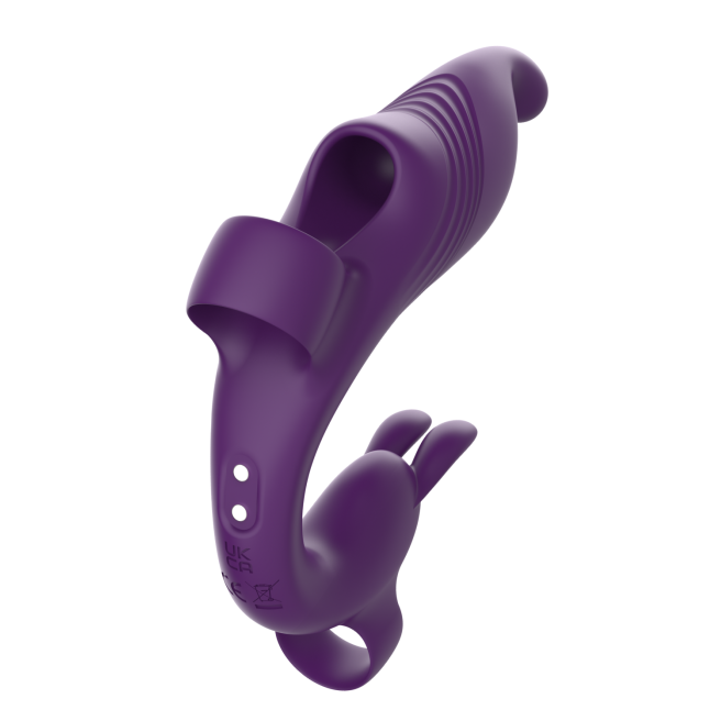 Doigt Vibrant à Double Moteur INFERNO