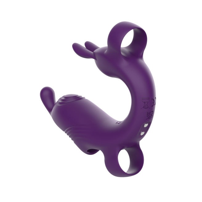 Doigt Vibrant à Double Moteur INFERNO