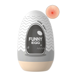 Gaine Masturbatrice Réutilisable FUNNY EGG  Design Réaliste Anus