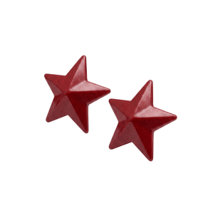 Nipple Métal rouge Cache tétons d'étoile