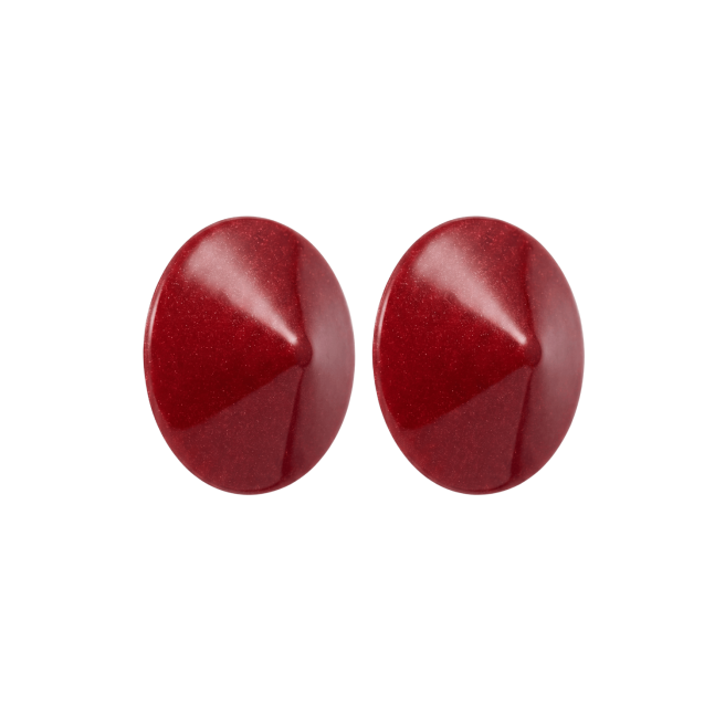 Nipple Métal rouge Cache tétons cône