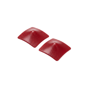 Nipple Métal rouge Cache tétons carré