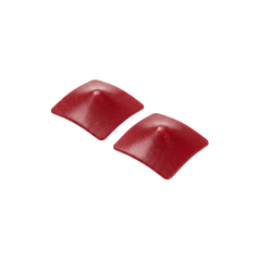 Nipple Métal rouge Cache tétons carré