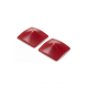 Nipple Métal rouge Cache tétons carré