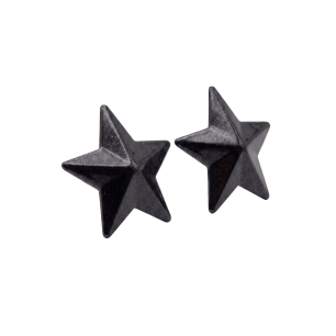 Nipple Métal noir Cache tétons d'étoile