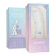 Dildo fleurs bleues - 19cm