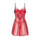 Gifty red Babydoll et string