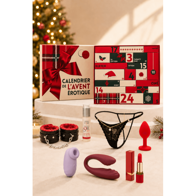 Calendrier de l’Avent érotique 24 surprises pour couple hétéro - 2026