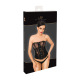 F406 One more kiss Corset en dentelle et powerwetlook