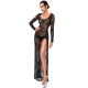 F405 One more kiss robe longue