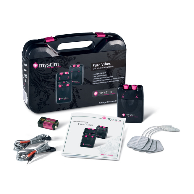 Mystim - Coffret de Stimulation Electrique E-Stim Pure Vibes