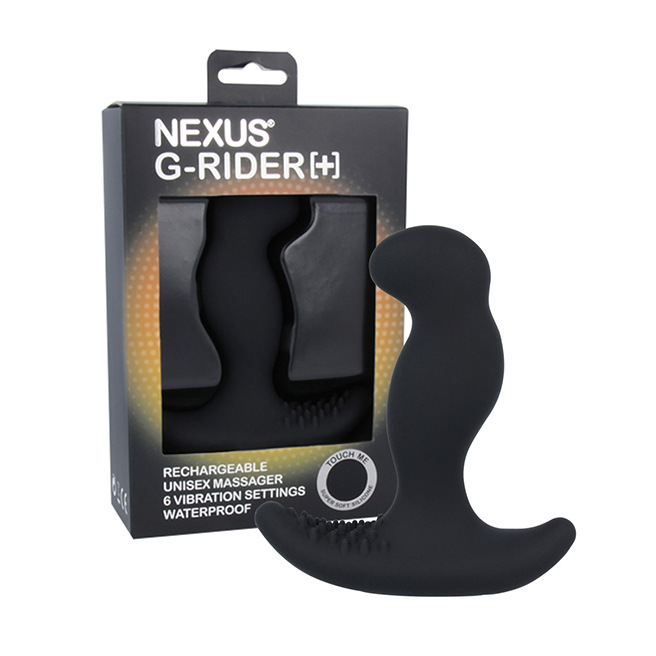 Nexus - Plug Anal Vibrant G-Rider + Noir Nexus - Plug Anal Vibrant G-Rider + Noir