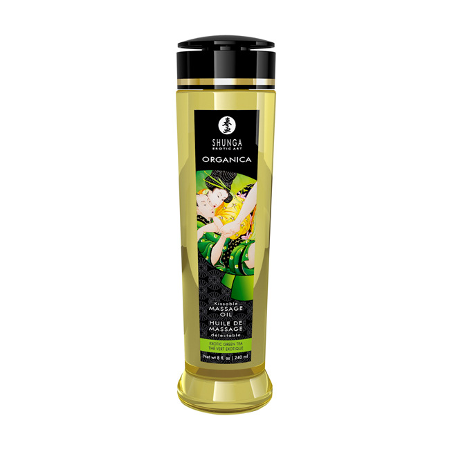 Shunga - Huile de Massage Organica Thé vert Exotique Bio